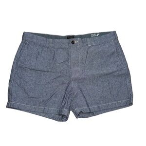 J. Crew Men's Flat Front Shorts - Blue